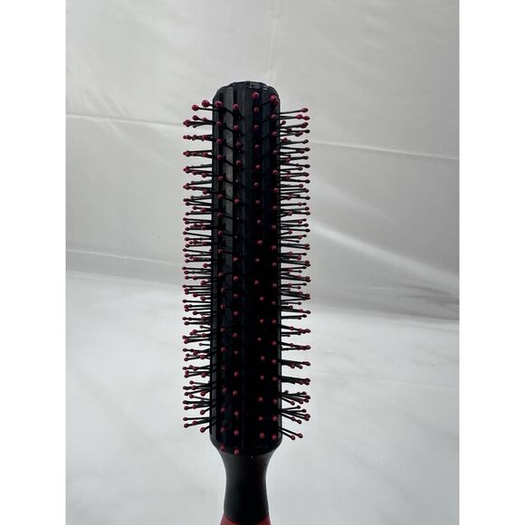 Cricket Static Free Volumizer Hairbrush Red Handle Vintage RPM-12 Made In Taiwan - Picture 6 of 6